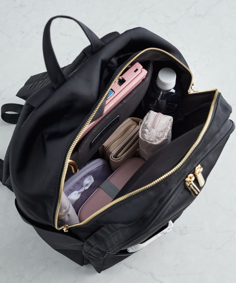 Maison de FLEUR「撥水加工ポケットリボンリュック」|リュック|