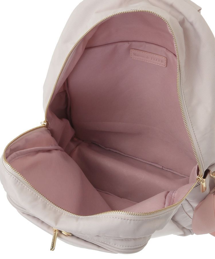 Maison de FLEUR「撥水加工ポケットリボンリュック」|リュック|