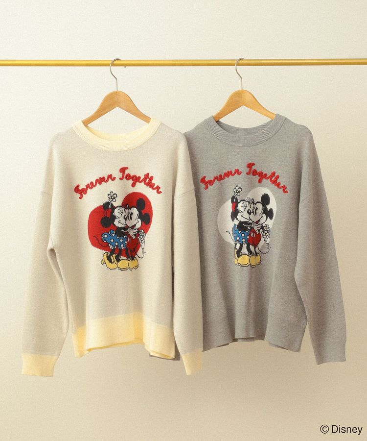 Green Parks「ミッキー&フレンズ/ジャガードニットプルオーバー」|ニット・セーター|