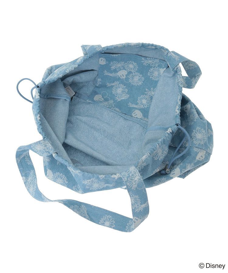 Green Parks「ミッキー&フレンズ/花柄デニムトートバッグ」|トートバッグ|