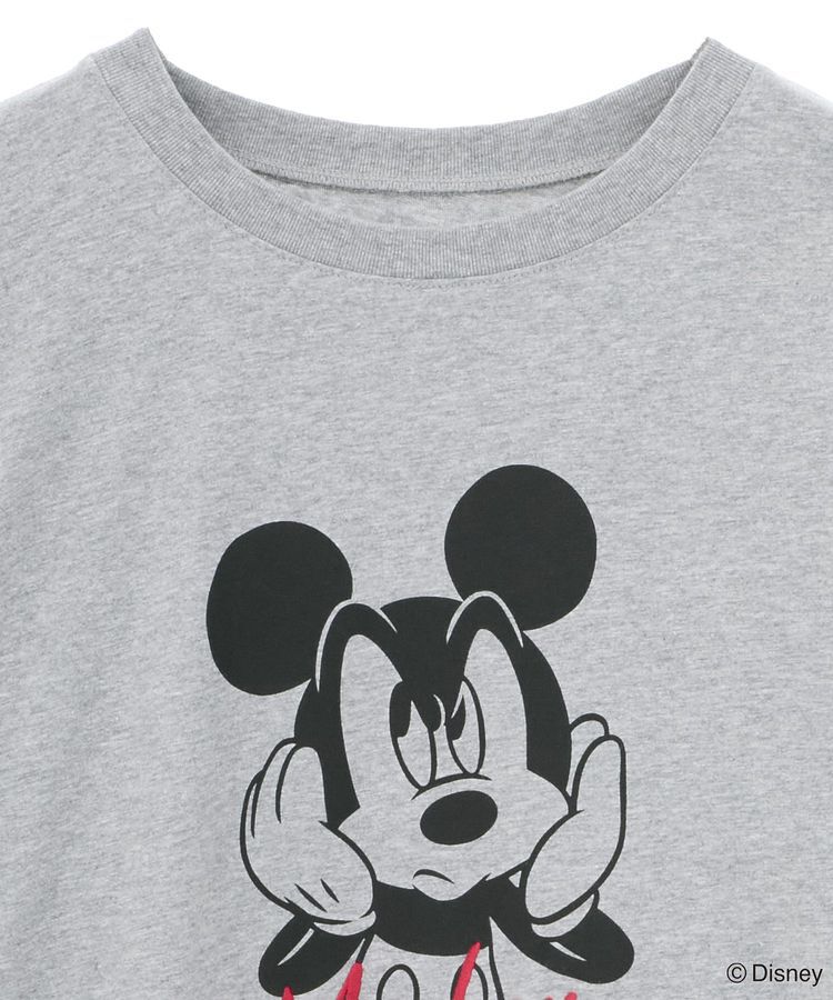 Green Parks「ミッキー&フレンズ/レイヤードプリントロングTシャツ」|Tシャツ・カットソー|