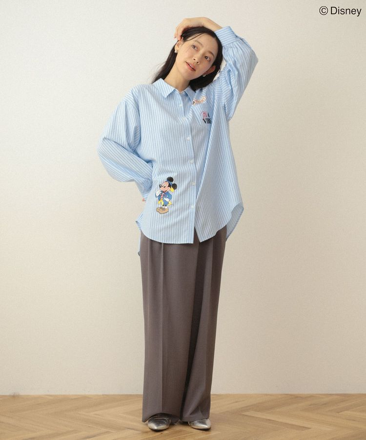 Green Parks「ミッキー＆フレンズ/オーバーサイズシャツ」|シャツ・ブラウス|