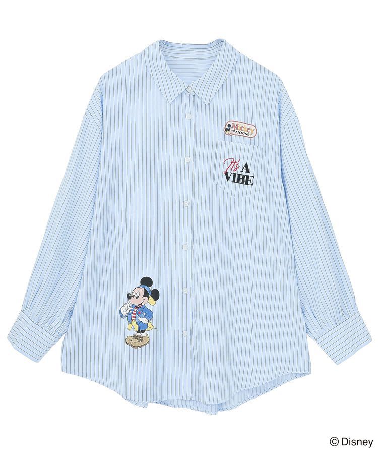 Green Parks「ミッキー＆フレンズ/オーバーサイズシャツ」|シャツ・ブラウス|