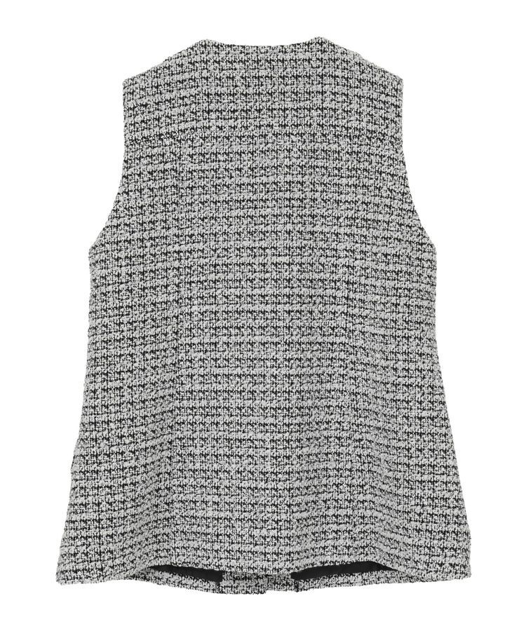 Green Parks「O.ツィードペプラムベスト」|ベスト・ジレ|