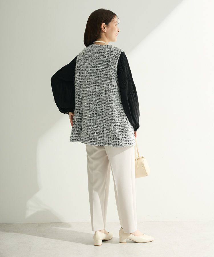 Green Parks「O.袖プリーツブラウス」|シャツ・ブラウス|