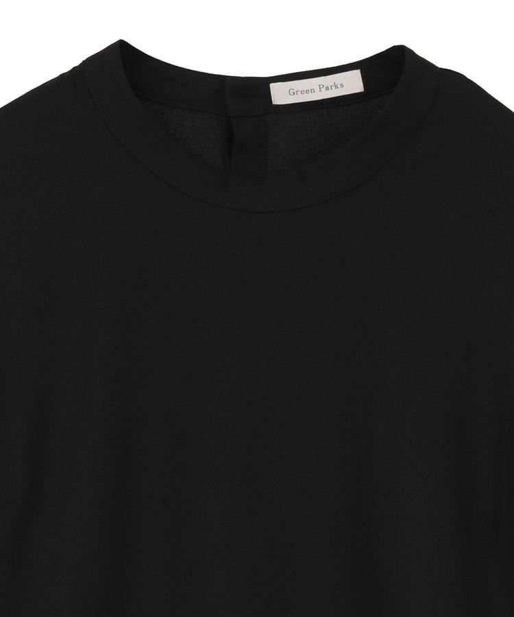 Green Parks「O.袖プリーツブラウス」|シャツ・ブラウス|