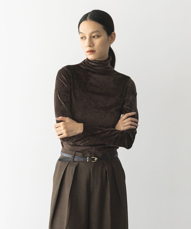 GARAGE OF GOOD CLOTHING「ベロアハイネックプルオーバー」|Tシャツ・カットソー|