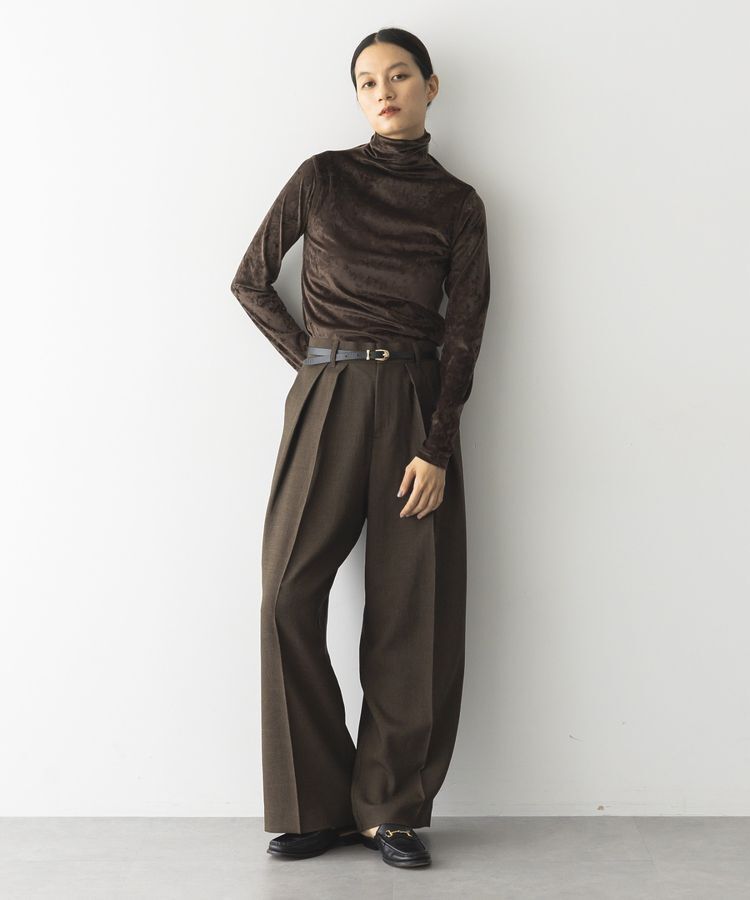 GARAGE OF GOOD CLOTHING「ベロアハイネックプルオーバー」|Tシャツ・カットソー|