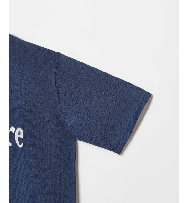 allureville「エンブロイダリーロゴニットＴ」|ニット・セーター|