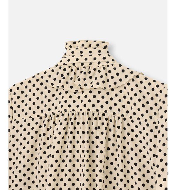 LOULOU WILLOUGHBY「◇【LOULOU WILLOUGHBY】デシンドットフレアスリーブブラウス」|シャツ・ブラウス|