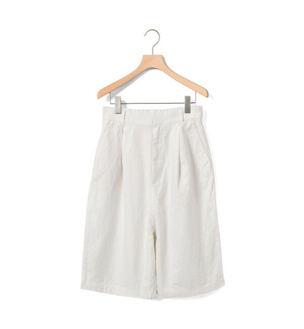 MidiUmi「MidiUmi C/Lタックショートパンツ」|その他|オフホワイト