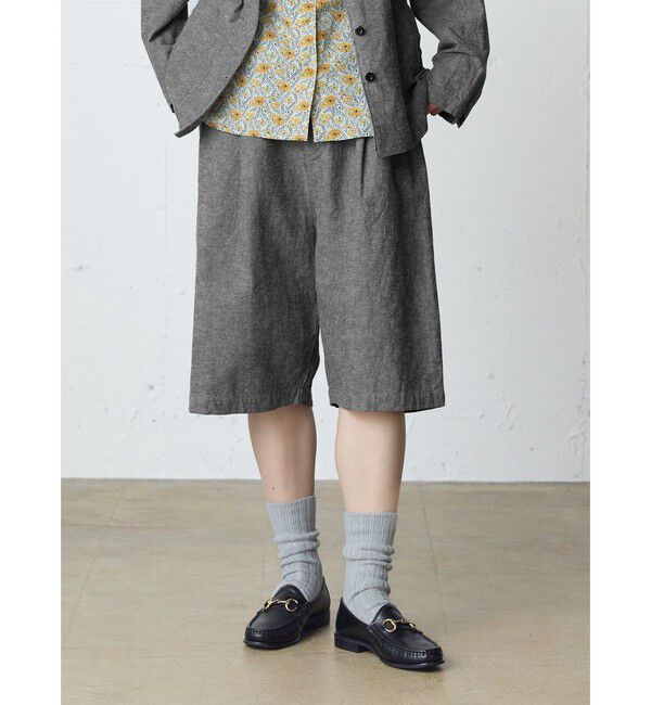 MidiUmi「MidiUmi C/Lタックショートパンツ」|その他|