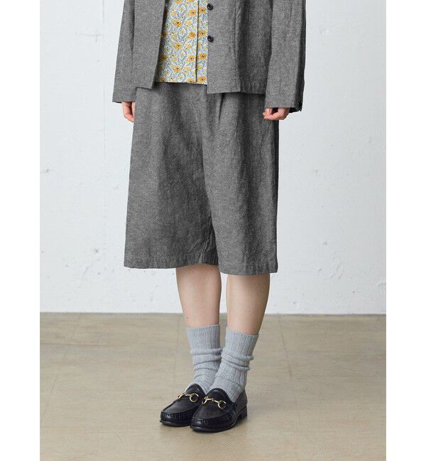 MidiUmi「MidiUmi C/Lタックショートパンツ」|その他|