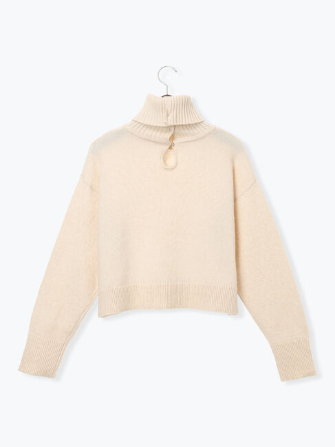 Te chichi「【宮本茉由着用】前後2WAYネックデザインプルオーバー」|ニット・セーター|