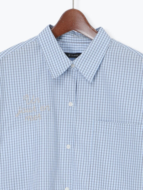 Te chichi「ポイント刺繍シャツ《2026 spring catalog item》」|シャツ・ブラウス|