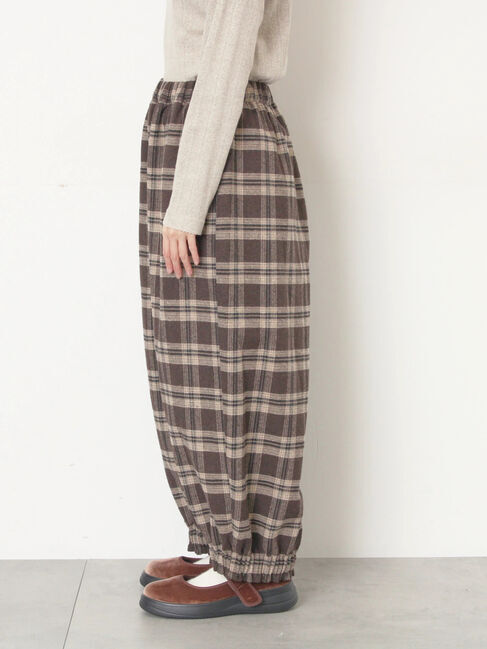 Samansa Mos2「【帯電防止裏地】ヘリンボーンバルーンパンツ《M/Lサイズ》」|その他|