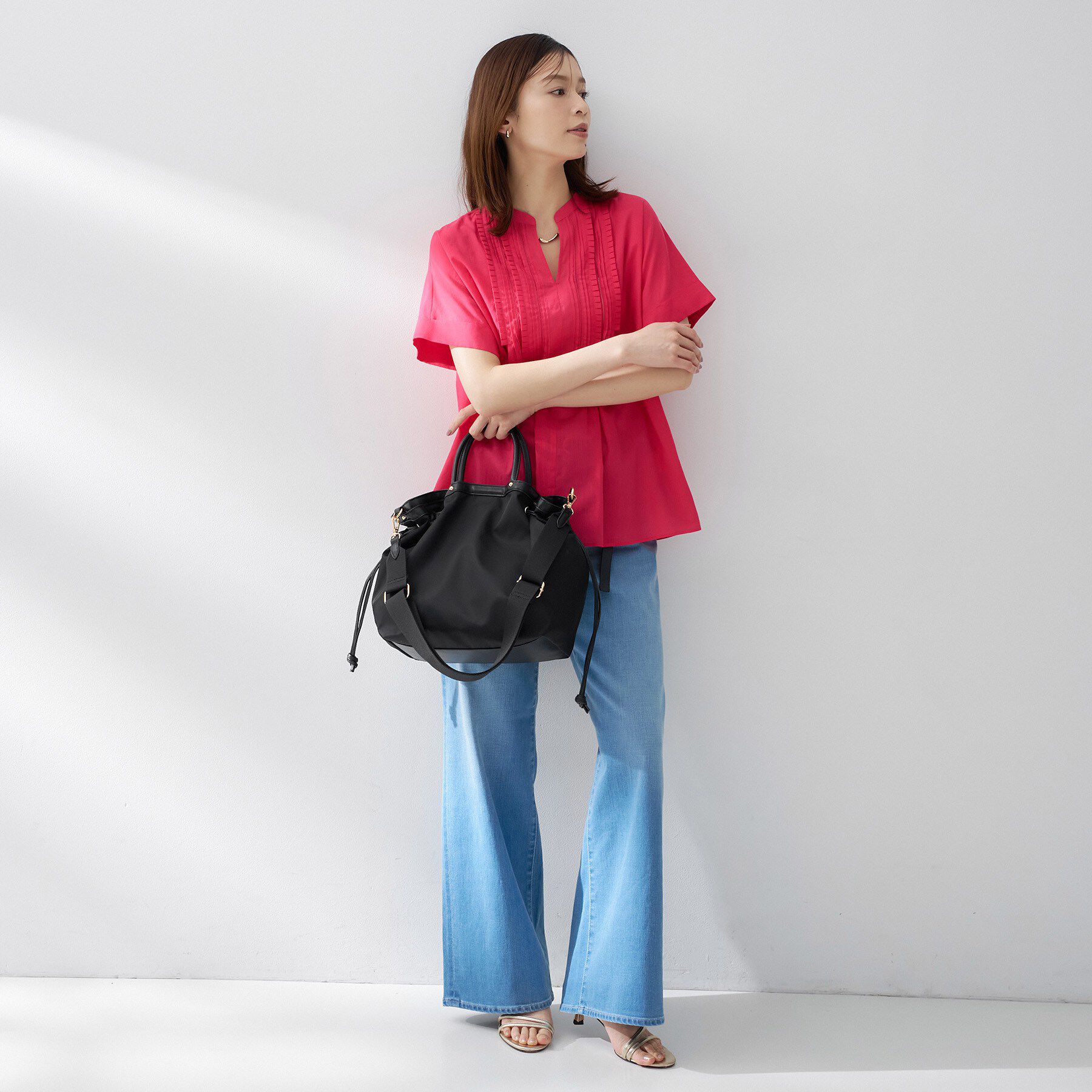 UNTITLED「2WAYドロストトート」|トートバッグ|