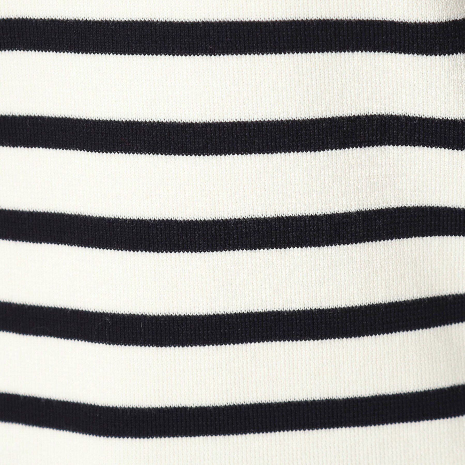 DRESSTERIOR「コットンフルニードルボーダー」|ニット・セーター|