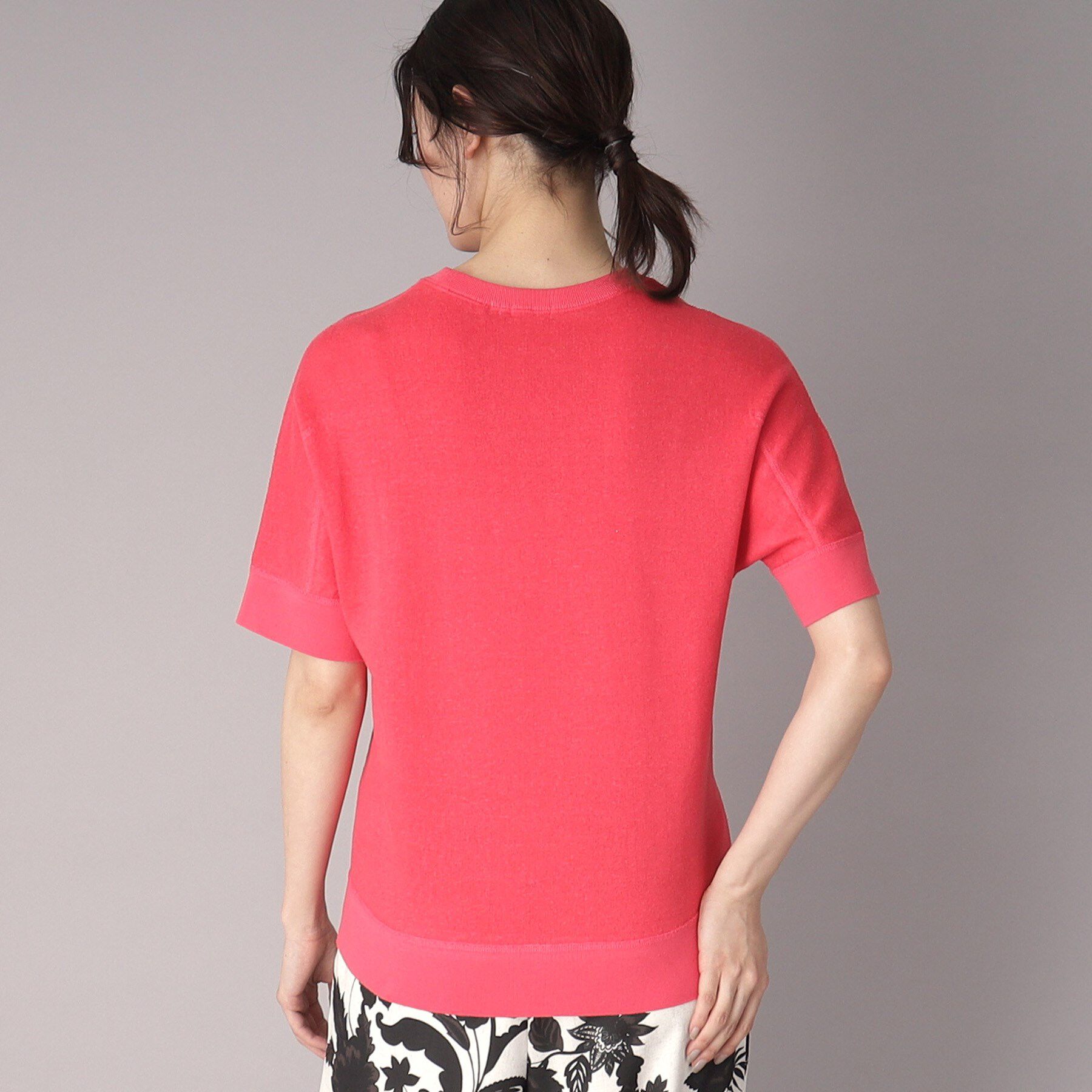 DRESSTERIOR「【毎年人気！／洗える】リネン裏毛ハーフスリーブプルオーバー」|Tシャツ・カットソー|