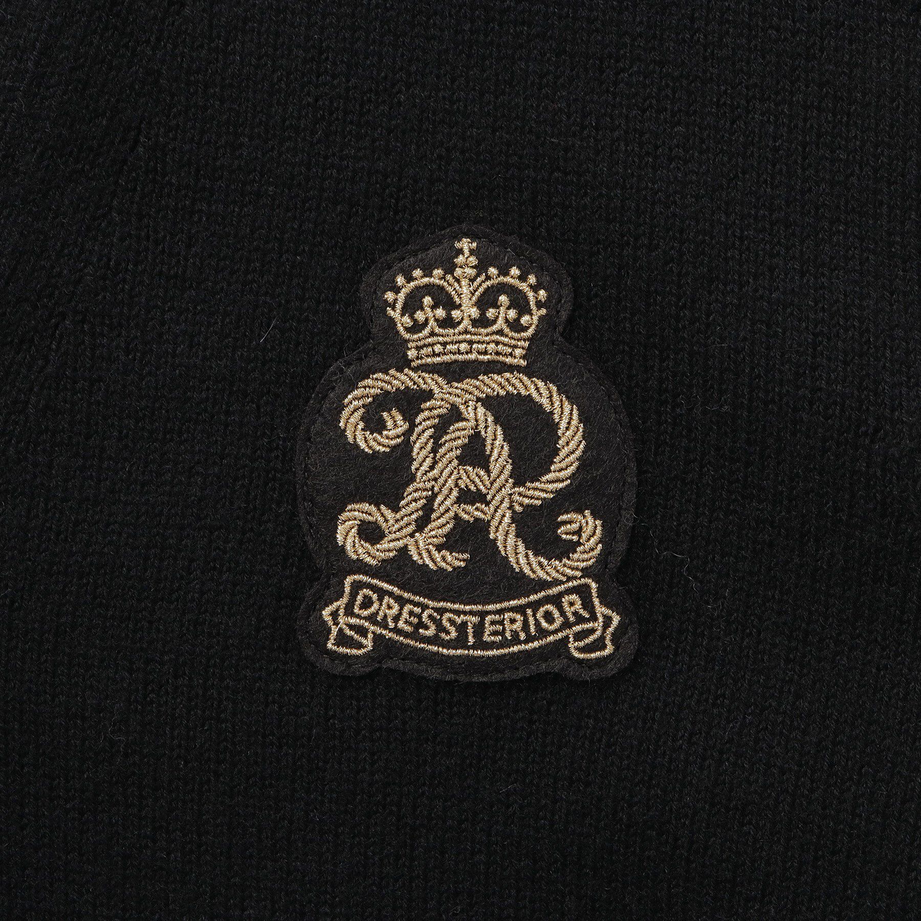 DRESSTERIOR「ウォッシャブル エンブレムカーディガン」|カーディガン|