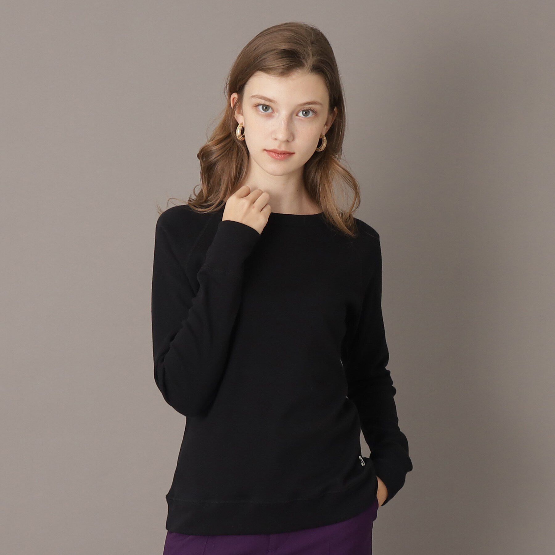 DRESSTERIOR「20／－フライスベーシックプルオーバー」|Tシャツ・カットソー|