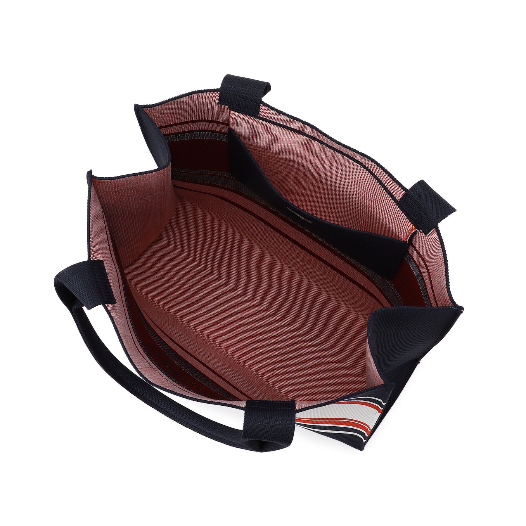 DRESSTERIOR「ボーダーニットラージトート」|トートバッグ|