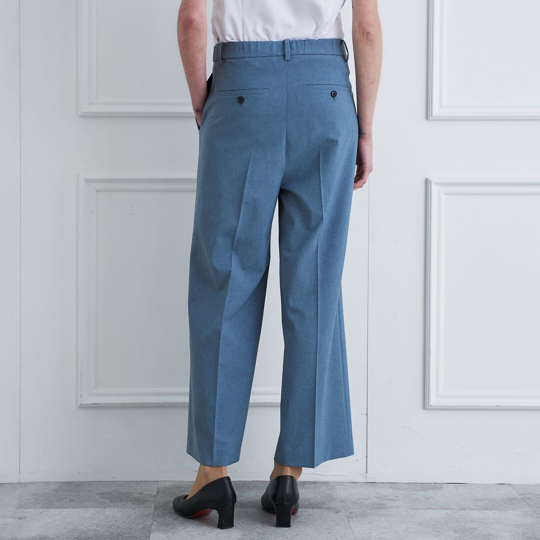 DRESSTERIOR「【セットアップ可】ウォッシャブルタックワイドパンツ」|その他|