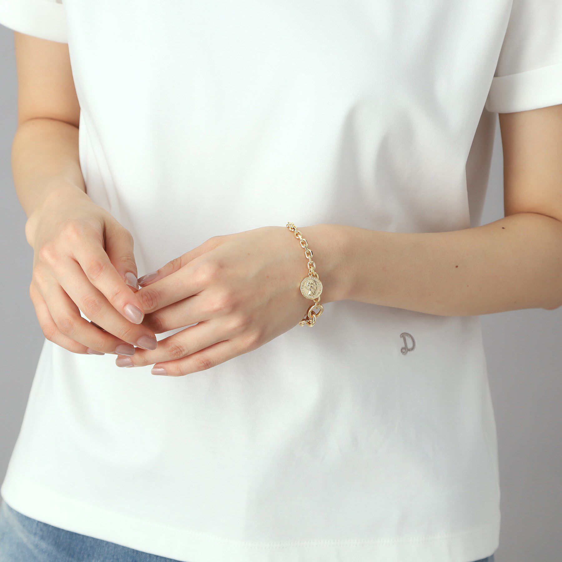 DRESSTERIOR「コインチャームブレスレット」|ブレスレット・バングル|