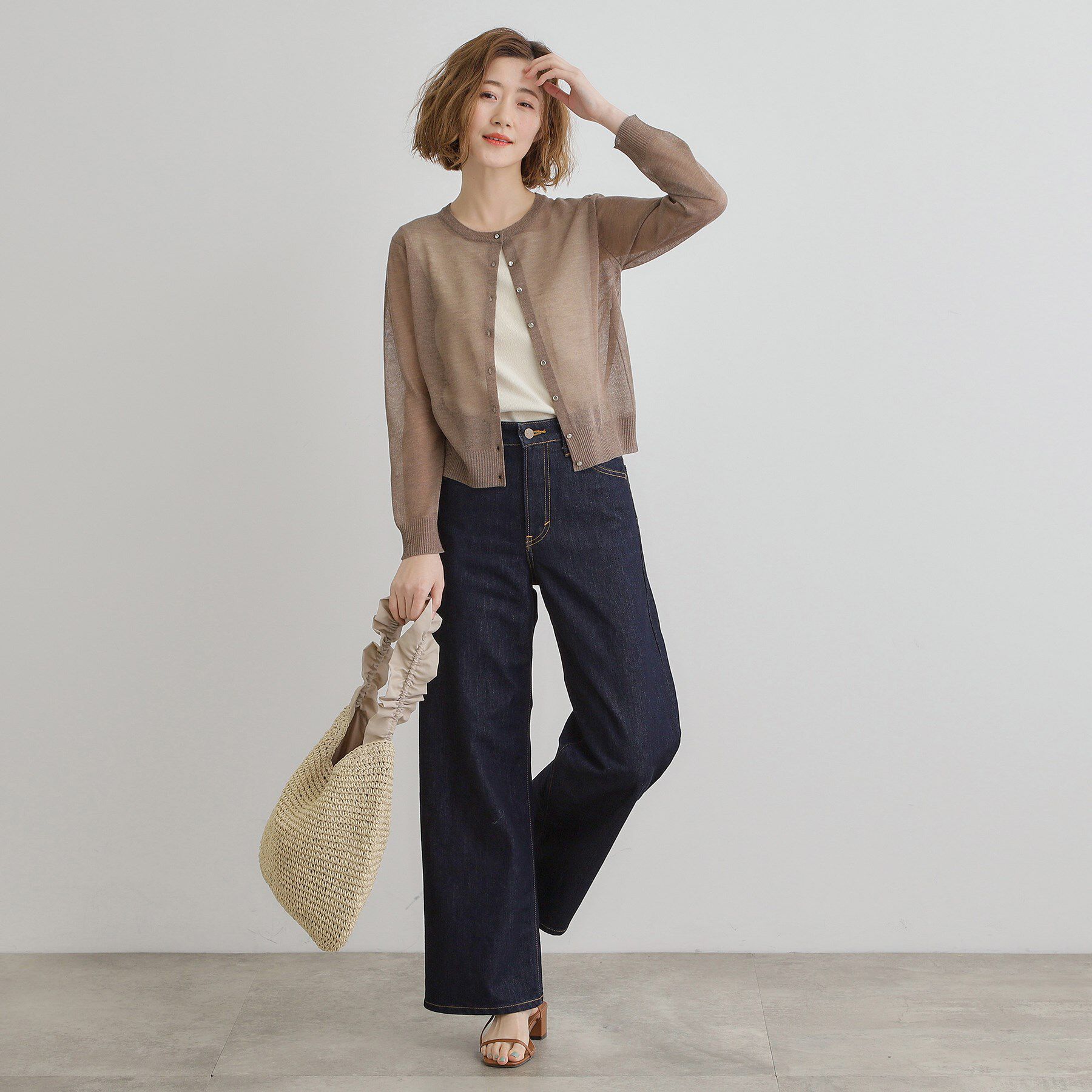 grove「フリルギャザーペーパーワンショルダー」|ショルダー・メッセンジャー|