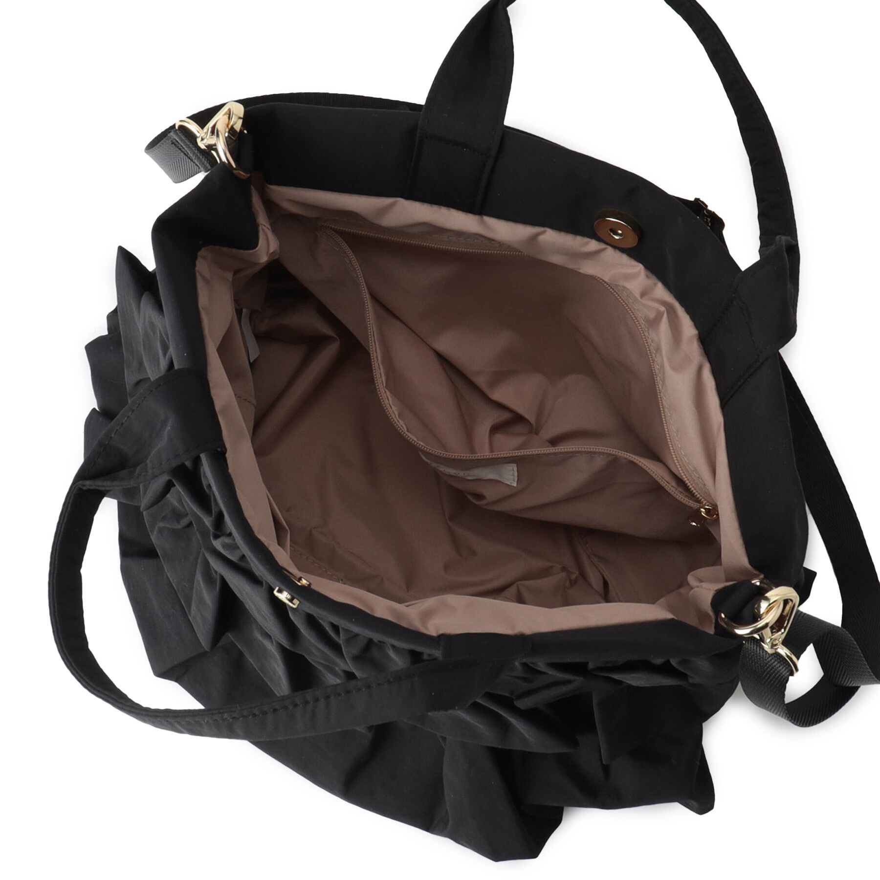 grove「【撥水】ティアード2WAYトート」|トートバッグ|