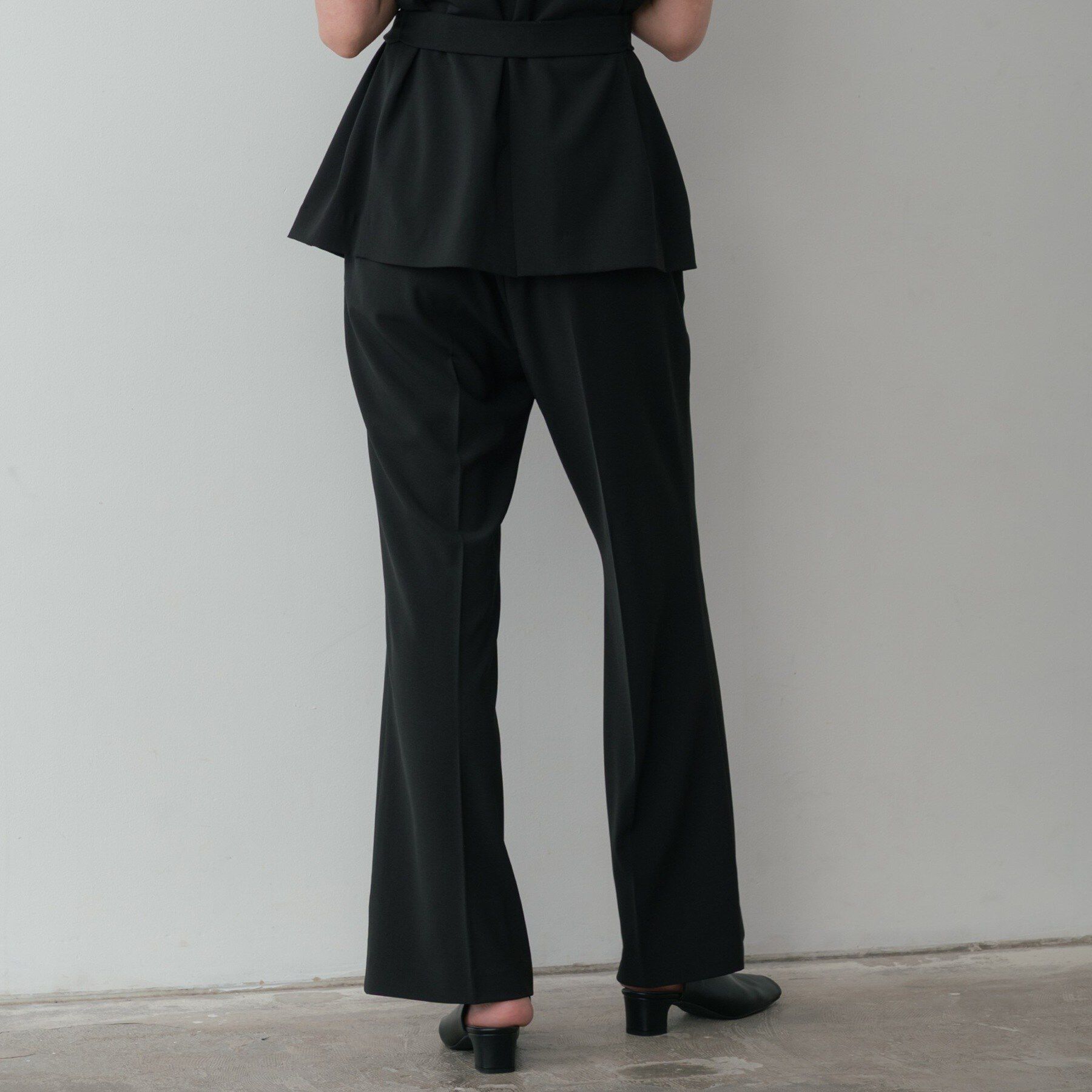 GALLEST「Comfy SET UP｜ストレートフレアパンツ【セットアップ対応／通勤／カセット服】」|その他|