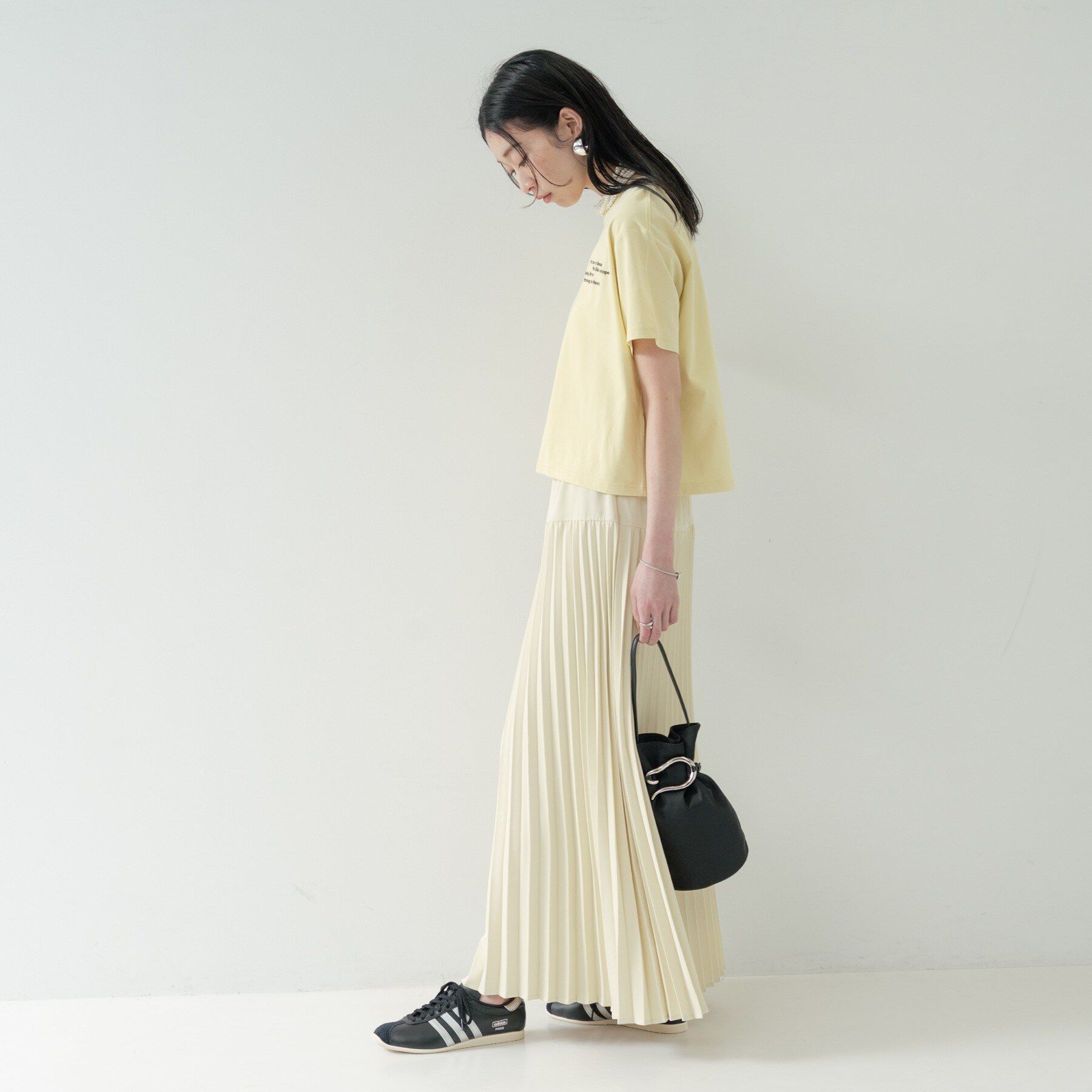 GALLEST「プリーツロングスカート」|スカート|