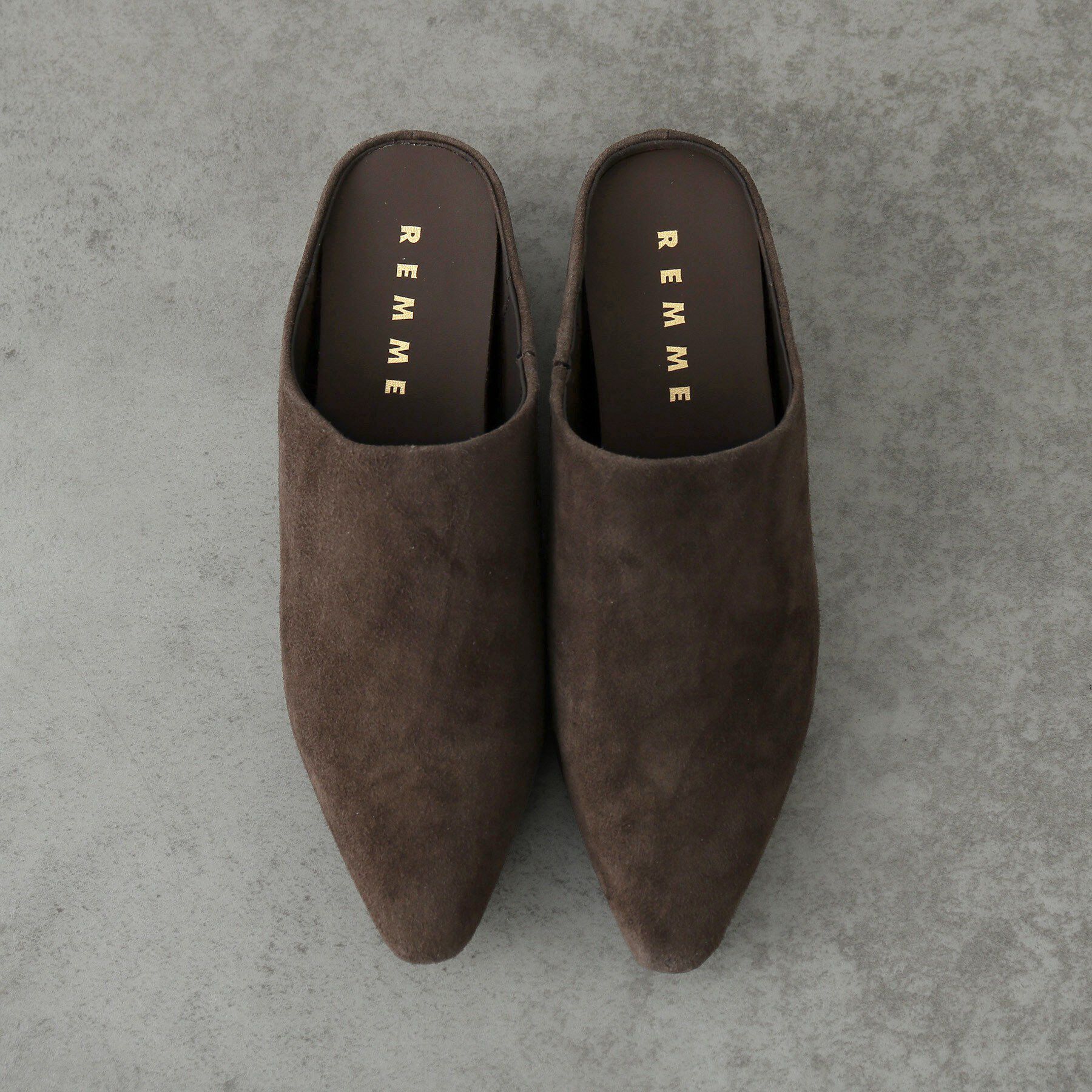 GALLEST「【REMME】スエードミュール」|サンダル|