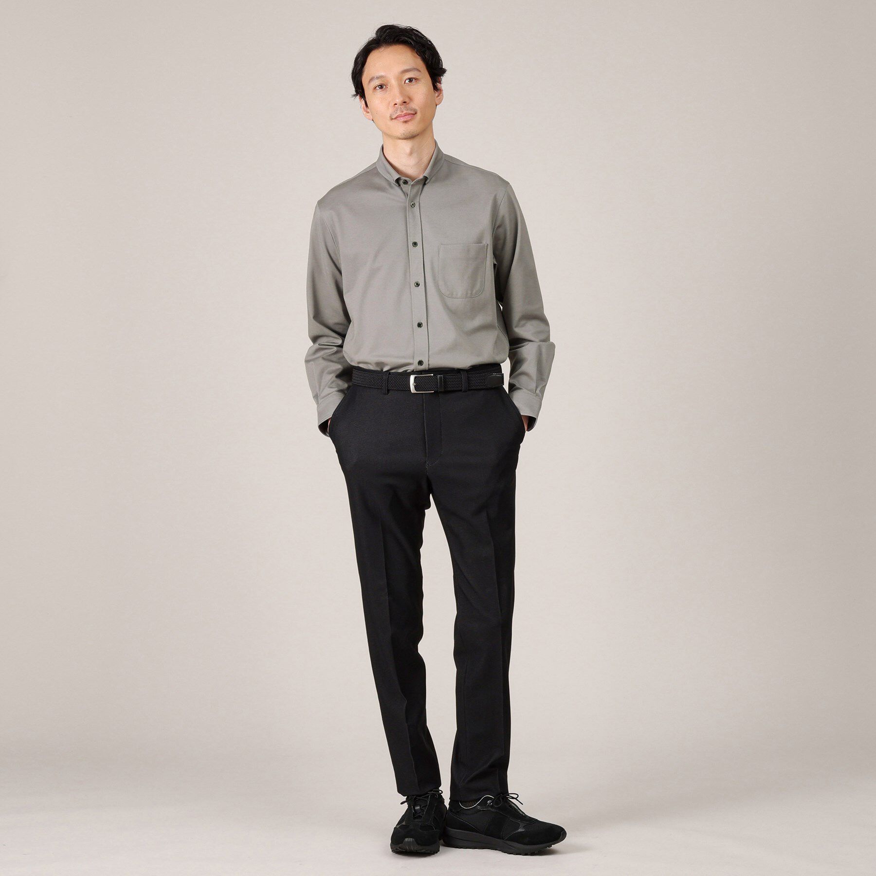 TAKEO KIKUCHI「【ONOFF兼用】モクロディ－ ボタンダウンシャツ」|シャツ・ブラウス|