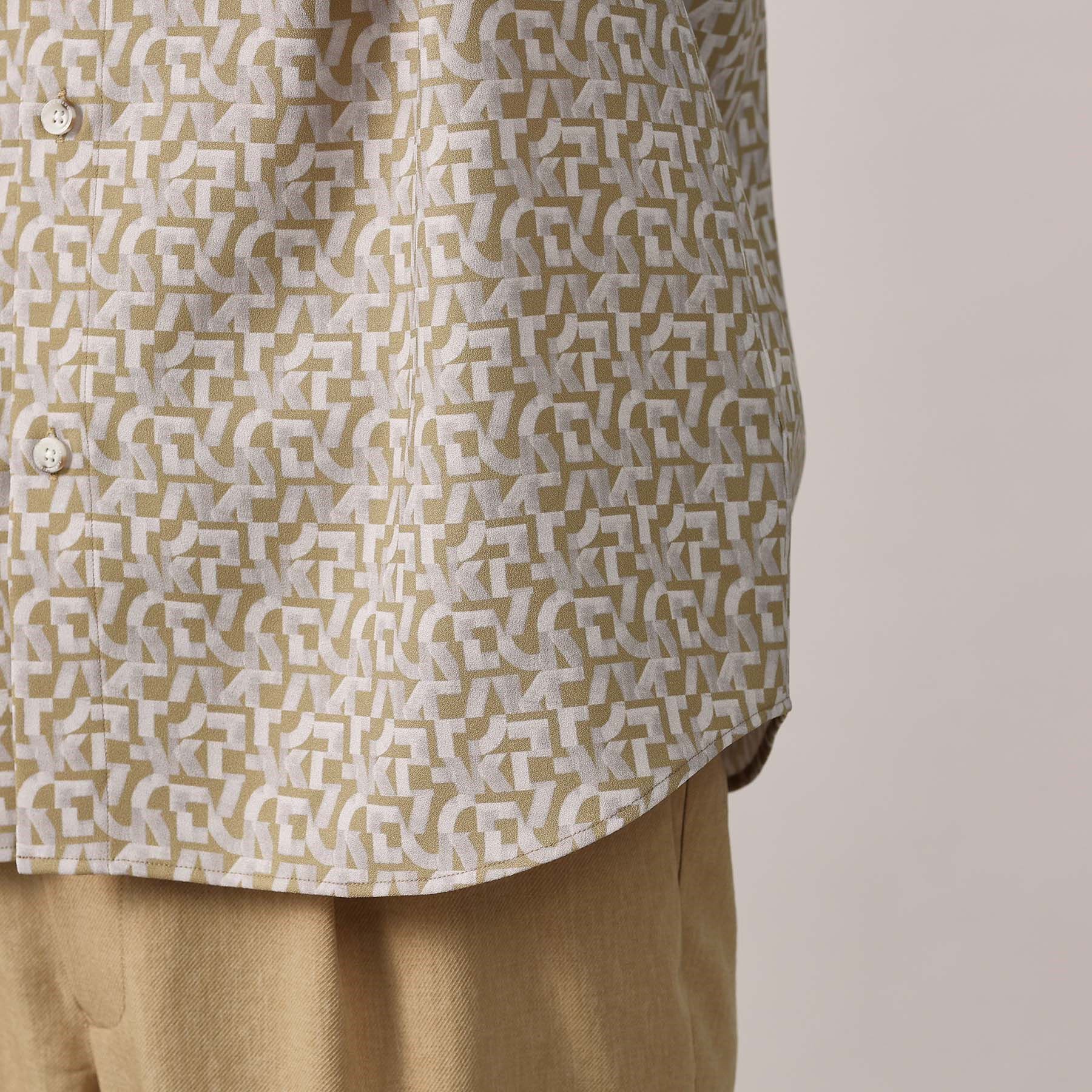 TAKEO KIKUCHI「マイクロパズル柄 半袖シャツ」|シャツ・ブラウス|