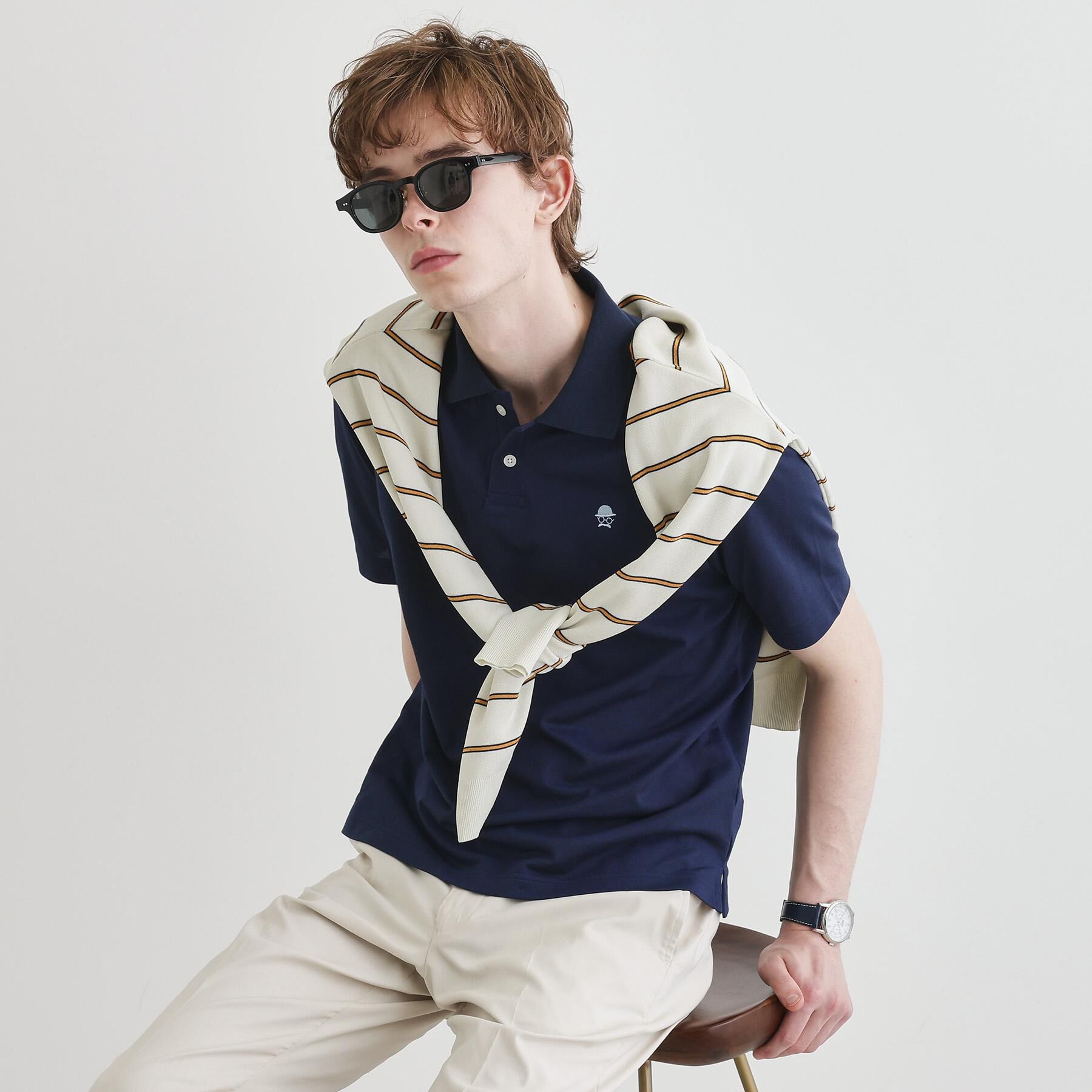 TAKEO KIKUCHI「【LIMITED】ジェントルマンヘッド ワンポイントポロシャツ」|ポロシャツ|