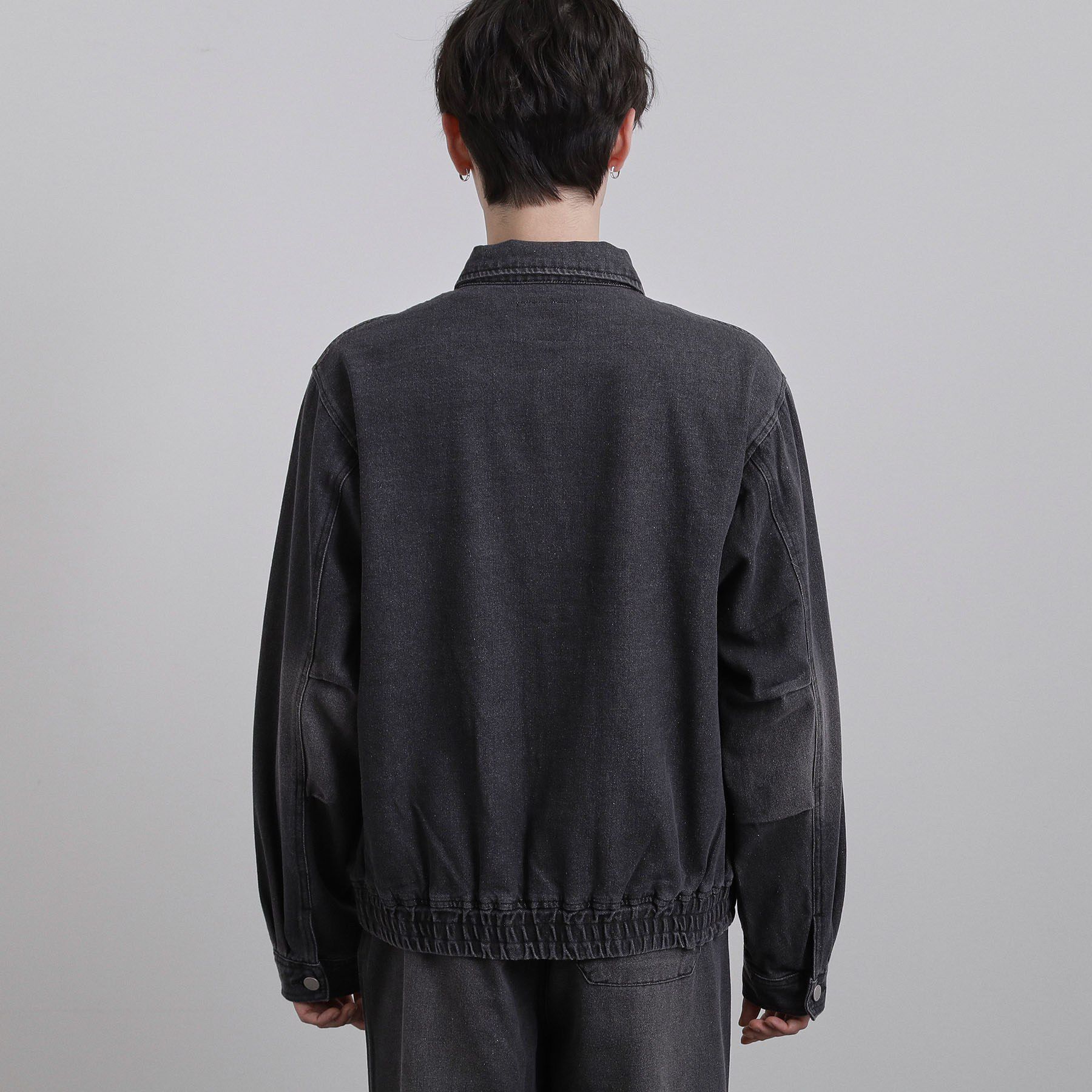 tk.TAKEO KIKUCHI「【上下2点セット】デニムブルゾン＋ワイドデニムパンツ」|スーツ|