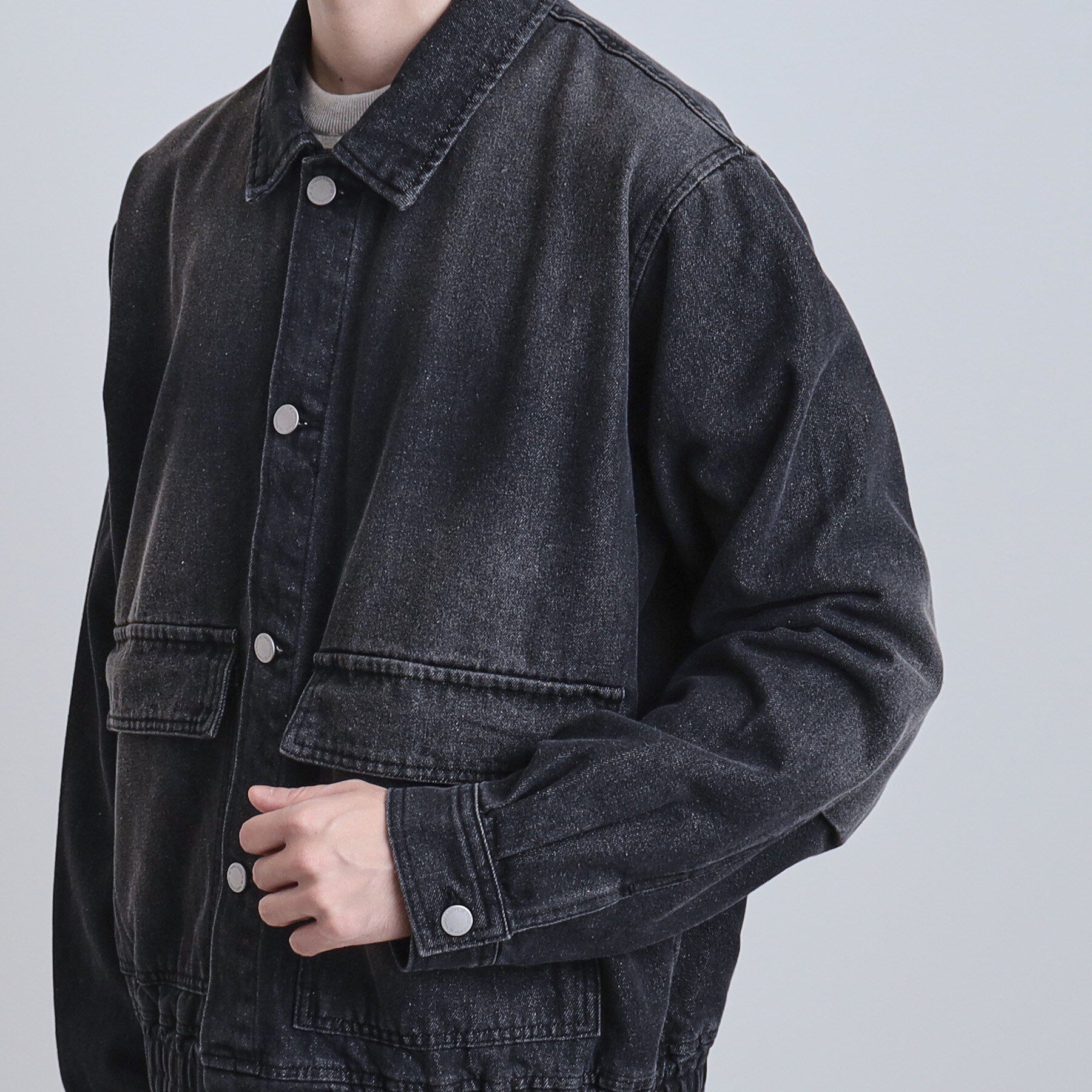 tk.TAKEO KIKUCHI「【上下2点セット】デニムブルゾン＋ワイドデニムパンツ」|スーツ|