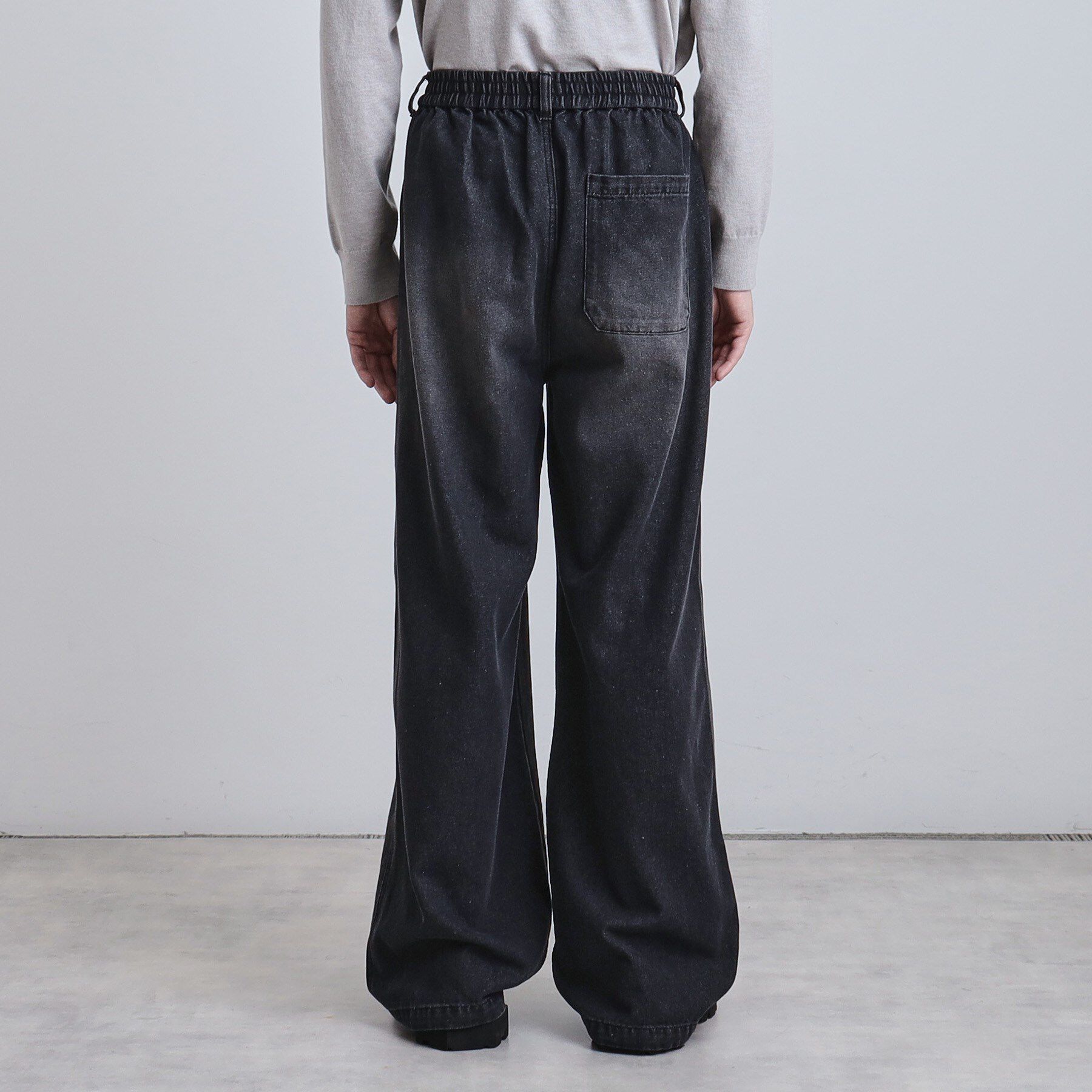 tk.TAKEO KIKUCHI「【上下2点セット】デニムブルゾン＋ワイドデニムパンツ」|スーツ|