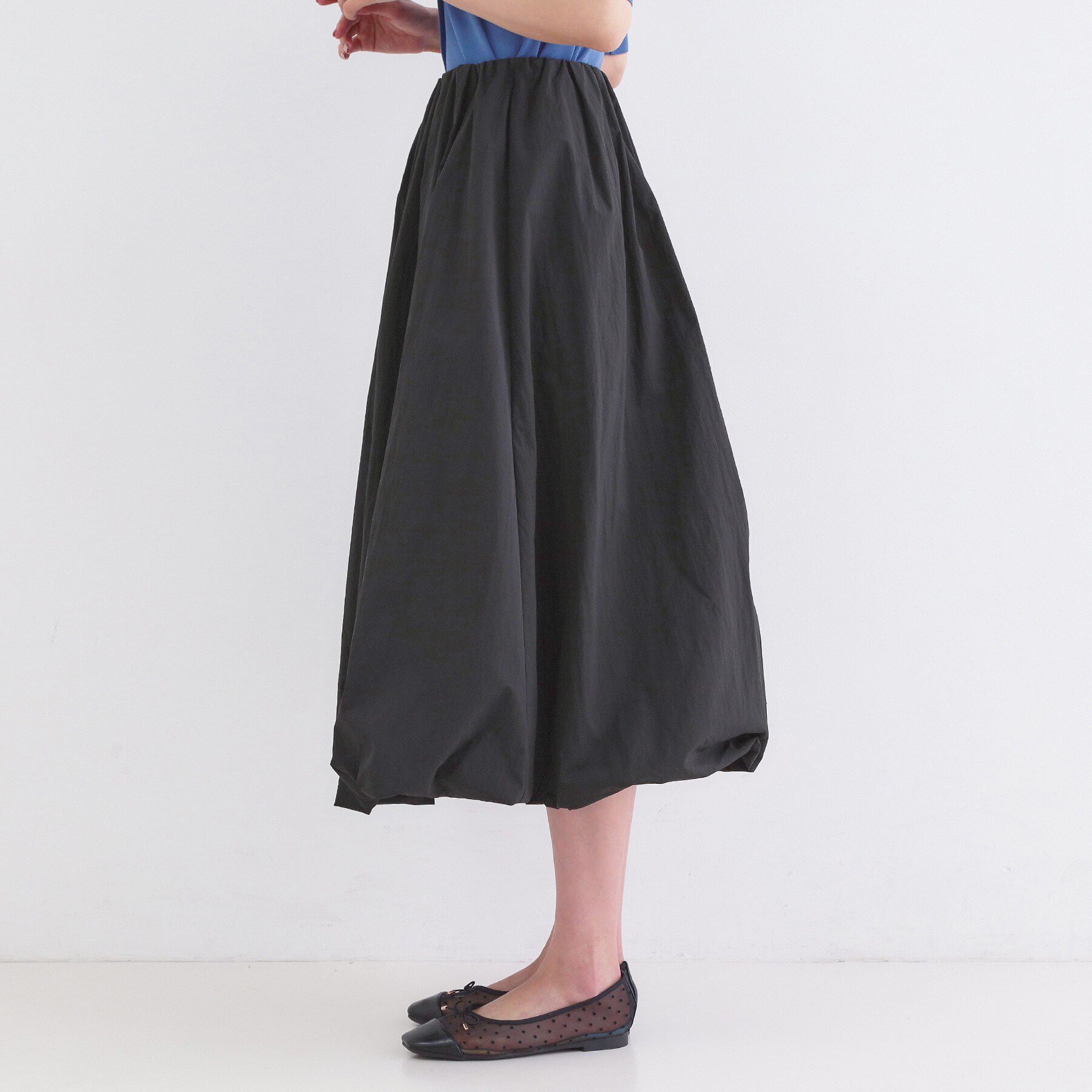 OPAQUE.CLIP「イージーバルーンスカート【洗濯機OK】」|スカート|