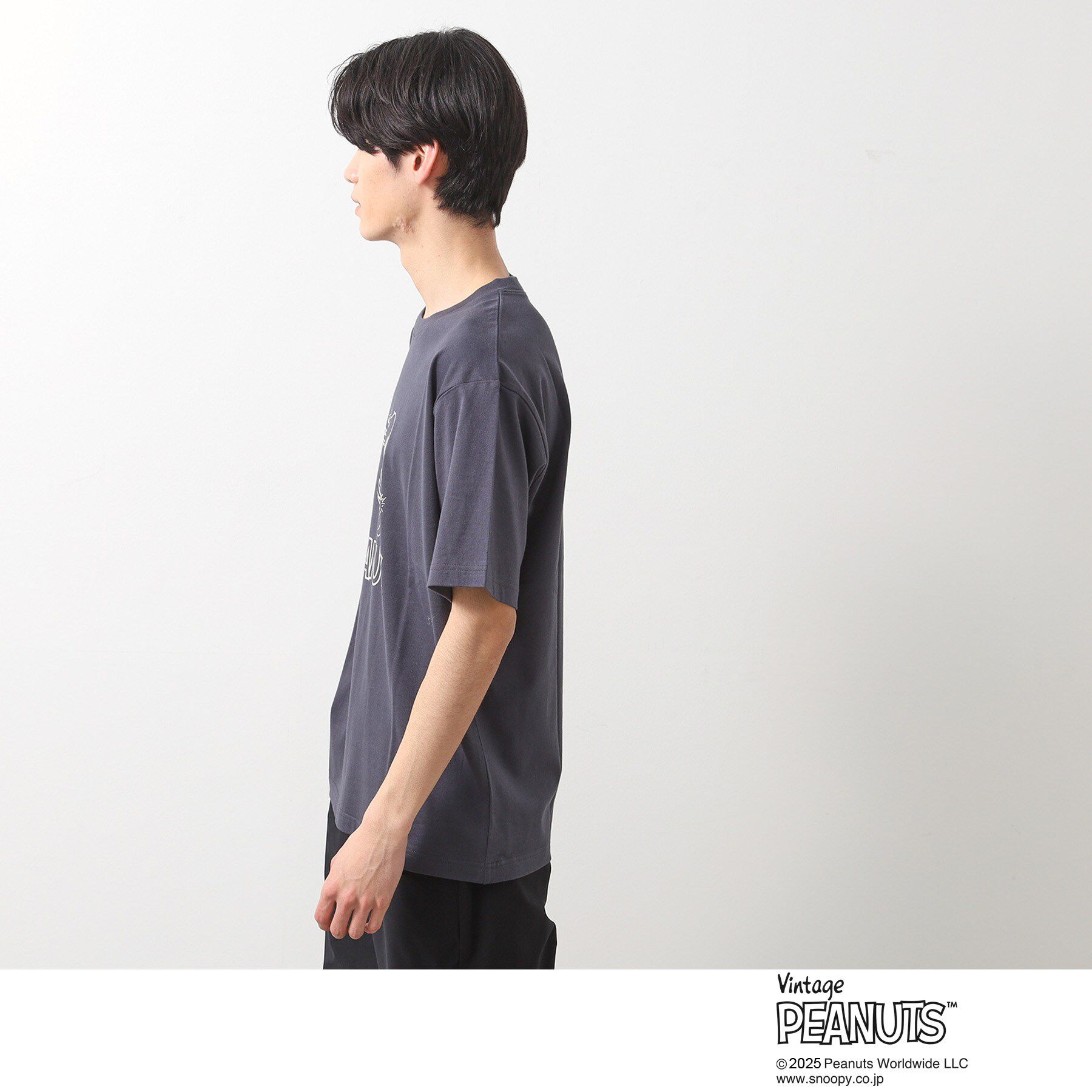 THE SHOP TK「75周年PEANUTSデザイン半袖Tシャツ」|Tシャツ・カットソー|