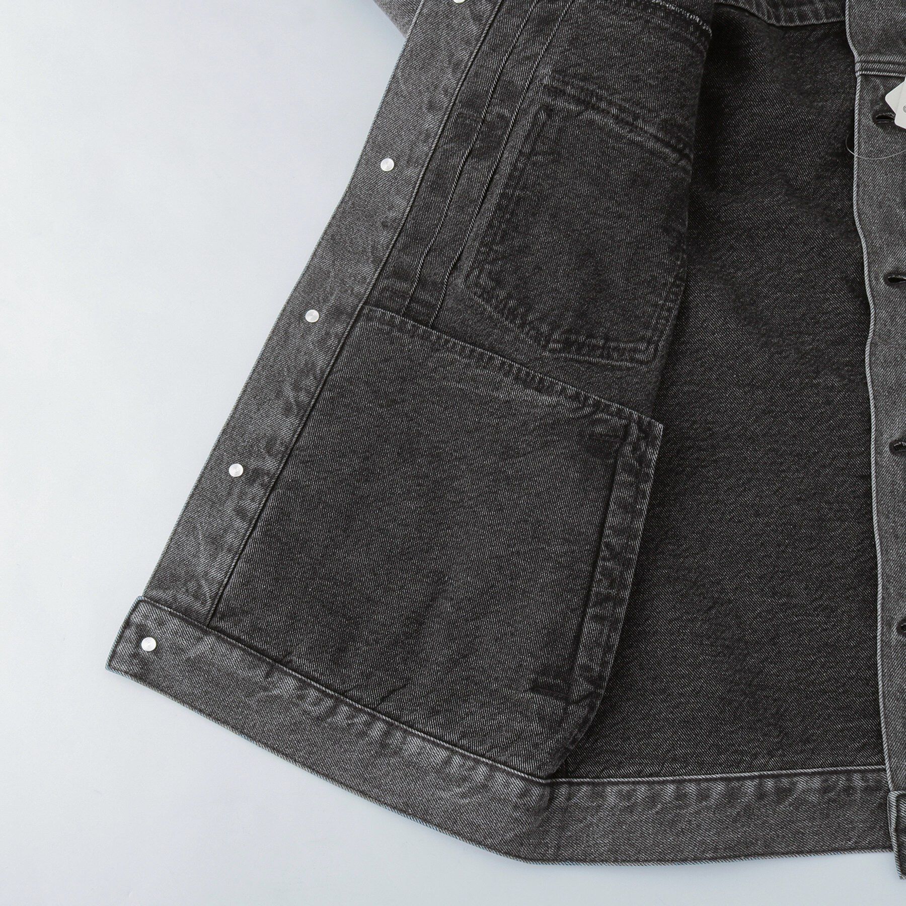 THE SHOP TK「【大人にも取り入れやすい】デニムジャケット セットアップ可/洗濯機OK」|ブルゾン・スタジャン|