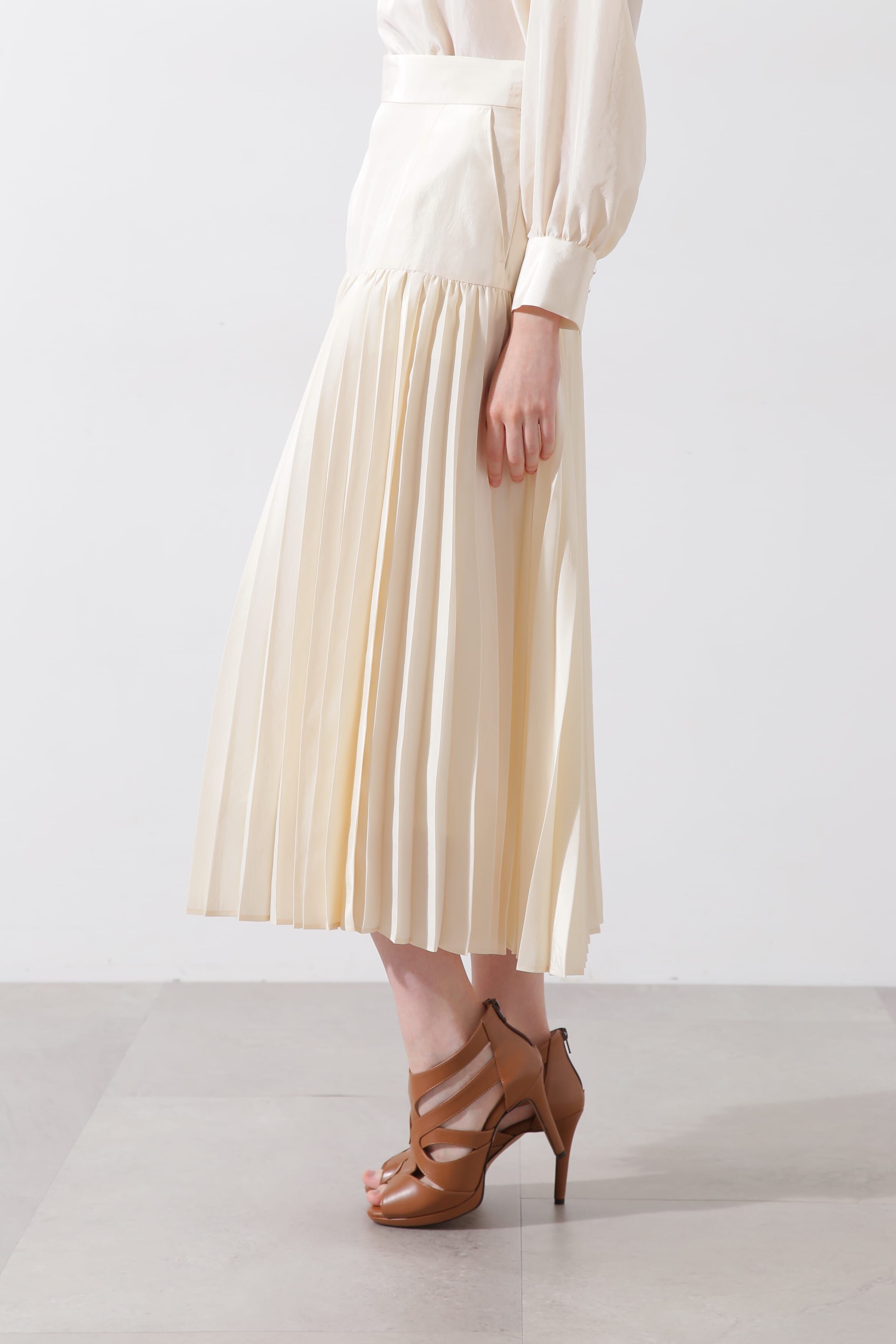  「◆ヨークプリーツスカート」|スカート|