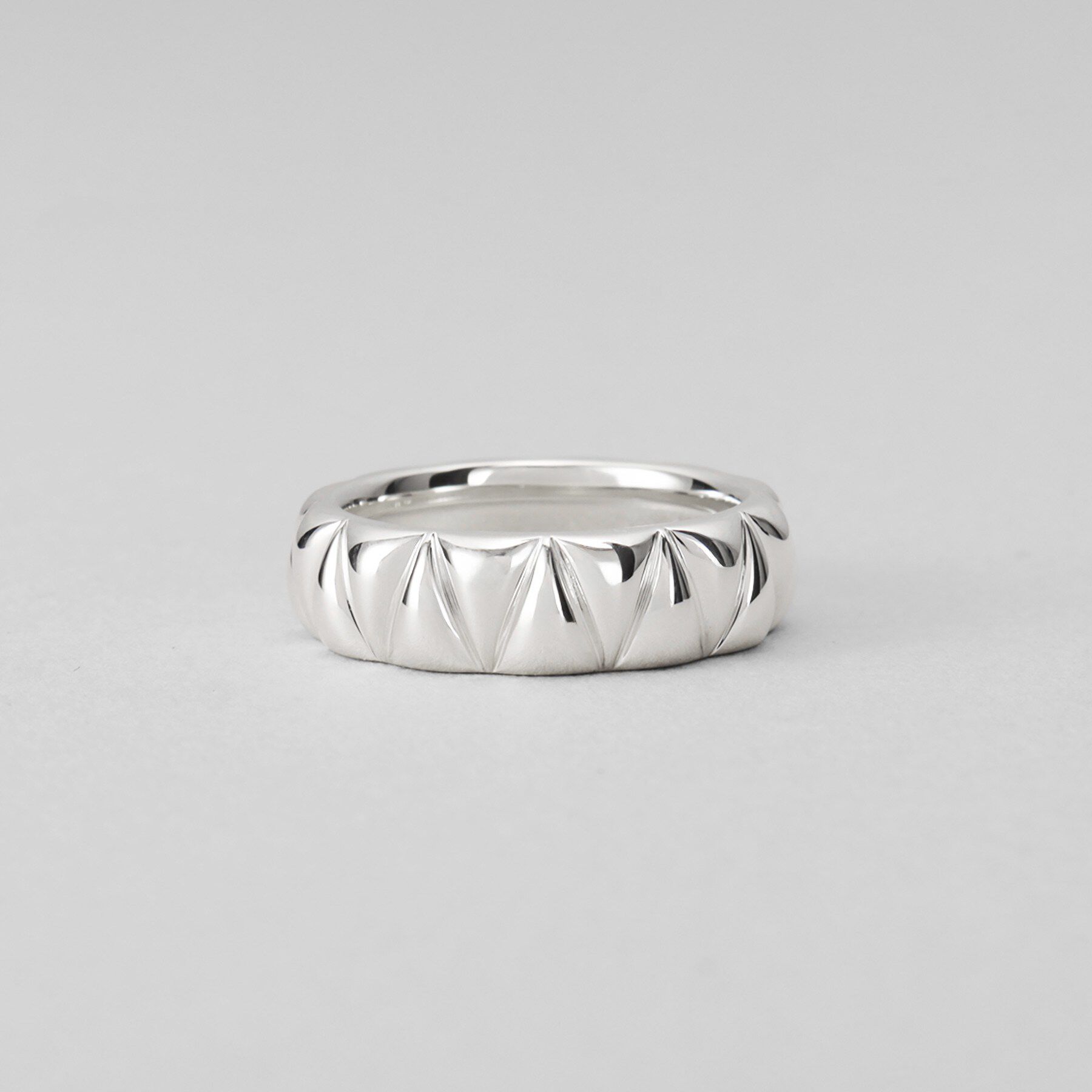 COCOSHNIK ONKITSCH「シルバー キルトリングS」|リング|