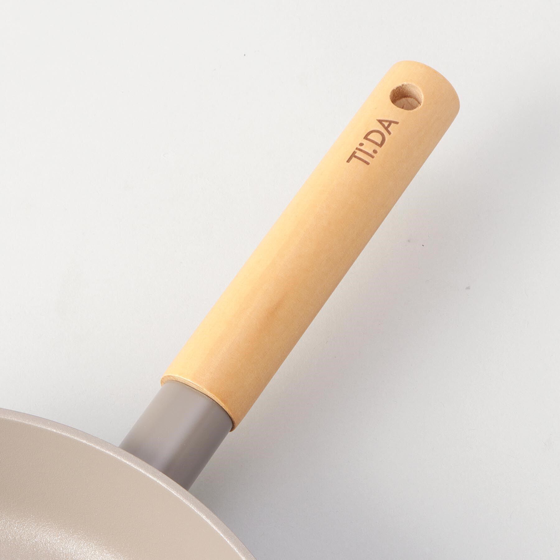 212 KITCHEN STORE「チタン＆ダイヤモンドＷコーティング フライパン28cm GY ＜TI：DA ティーダ＞」|食器・キッチングッズ|