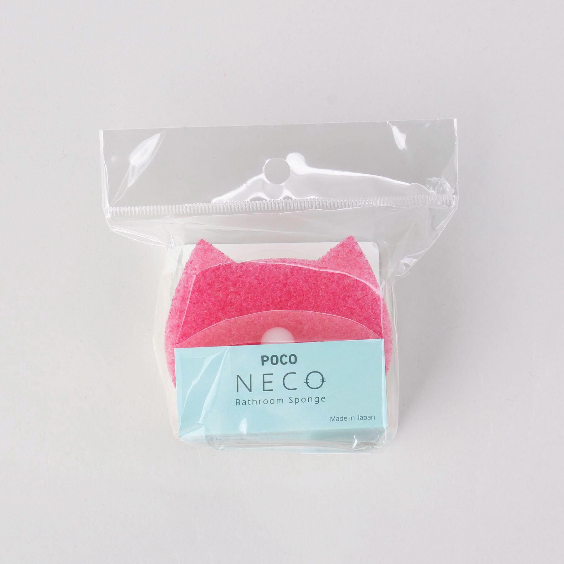 212 KITCHEN STORE「POCO neco 洗面スポンジ吸盤付き・PK ＜marna マーナ＞」|その他|