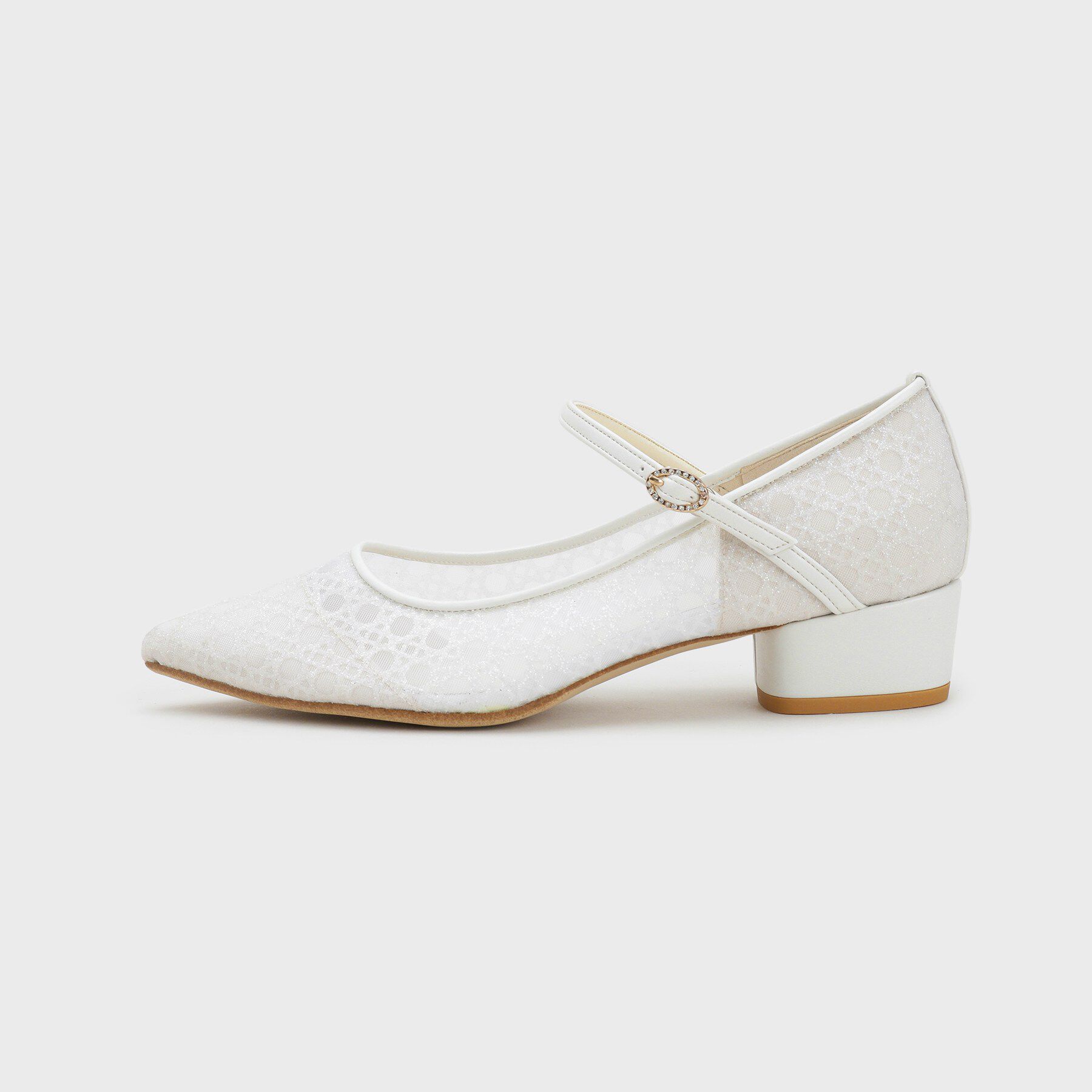 ESPERANZA「甲ストラップシアーパンプス」|パンプス|