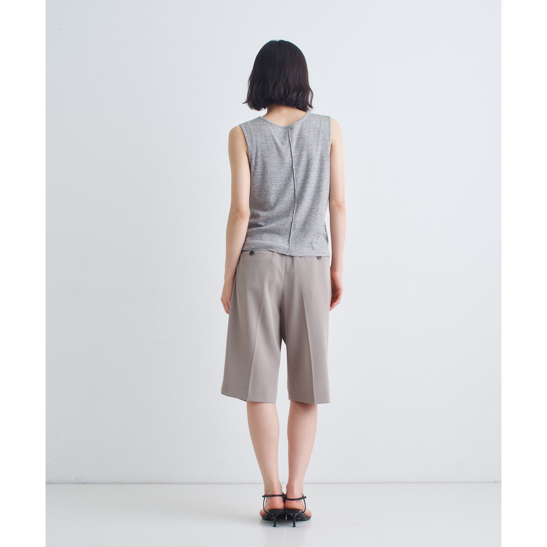 CODE A「twist sheer rib tops」|Tシャツ・カットソー|