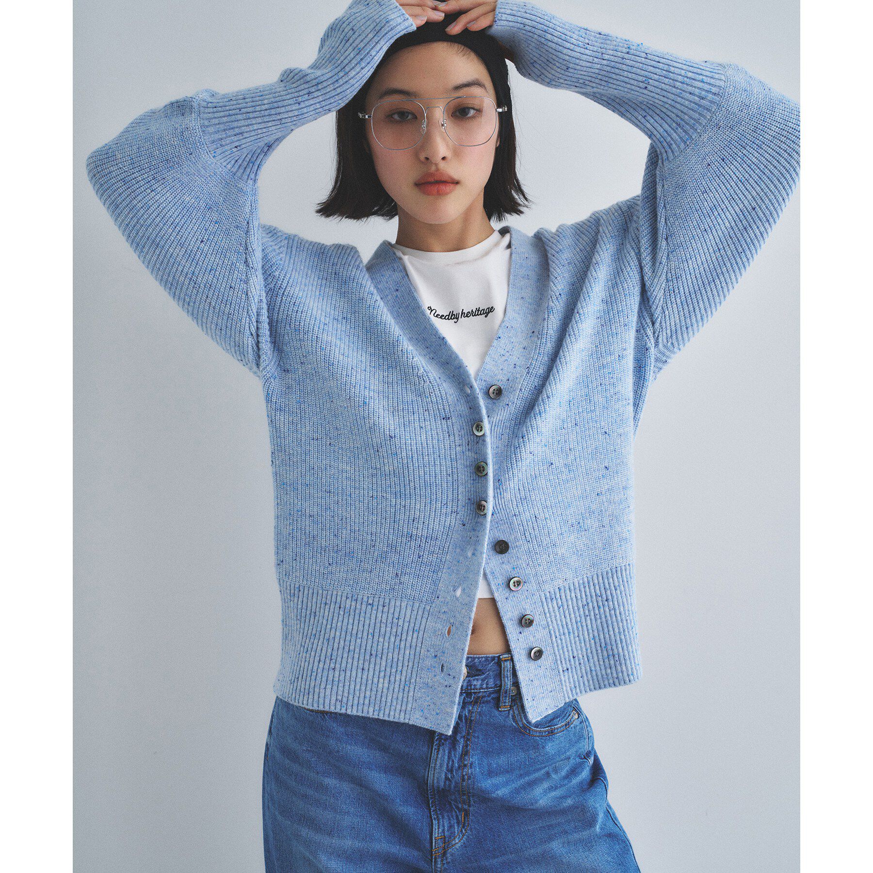 CODE A「puff cardigan」|カーディガン|