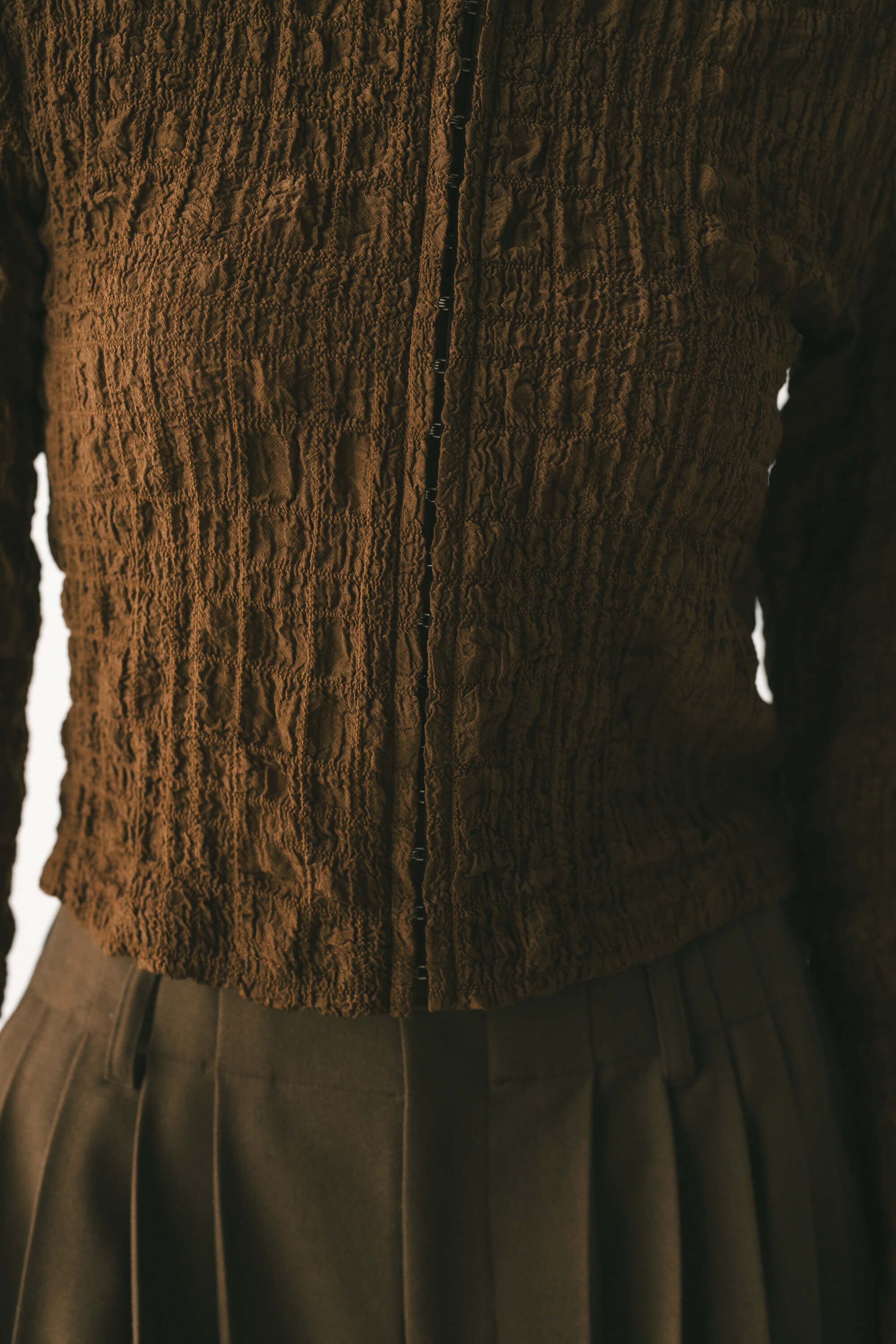 STYLEMIXER「シャーリングコルセットトップ」|シャツ・ブラウス|